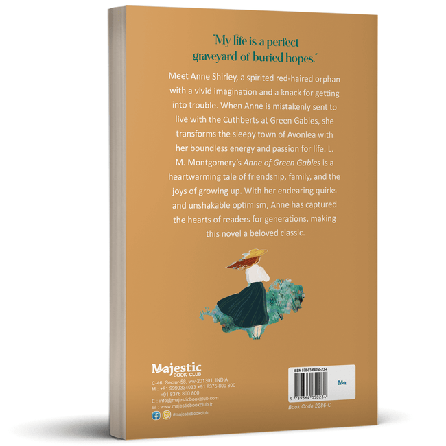 Anne of Green Gables | Children’s Classic for Girls and Boys | Unabridged & Complete (320 Pages) | Fiction Novel for Readers of All Ages