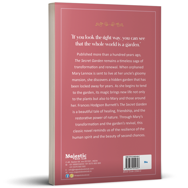 The Secret Garden | Adventure & Discover Children’s Classic for Girls and Boys | Unabridged & Complete (256 Pages) | Fiction Novel for Readers of All Ages