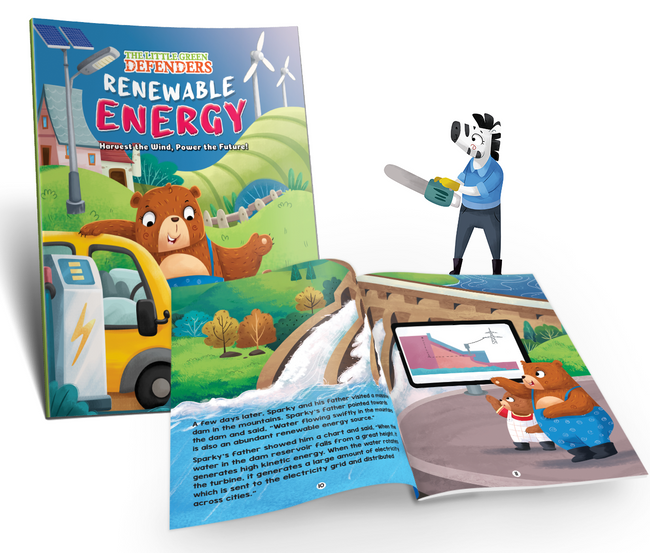 Little Green Defenders (Illustrated) - Collection of 10 Books | Educational Story Books for Children by Majestic Book Club