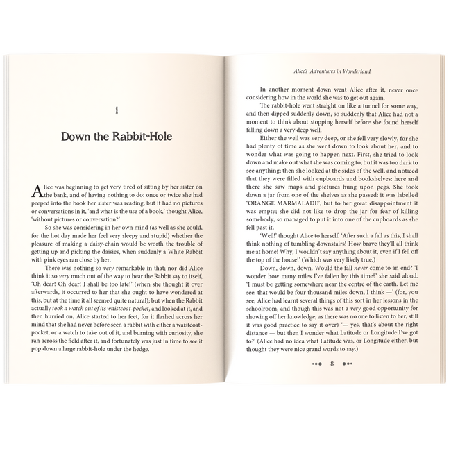 Alice’s adventures in wonderland & Through the Looking-Glass by Jane Austen | Classic Literature | Unabridged & Complete (208 Pages) | Fiction Novel for Readers of All Ages