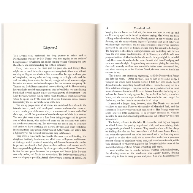 Mansfield Park by Jane Austen | Classic Literature | Unabridged & Complete (336 Pages) | Romantic Fiction Novel for Readers of All Ages