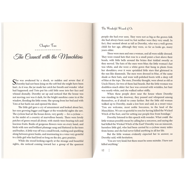 The Wonderful Wizard of Oz – Fantasy and Adventure Children’s Classic – Unabridged & Complete (128 Pages) – Fiction Novel for Readers of All Ages