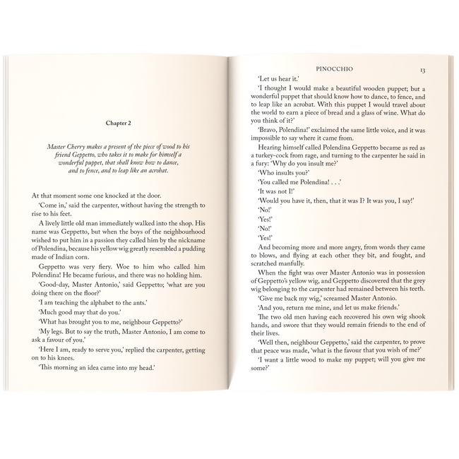 Pinocchio | Adventure Children’s Classic for Boys and Girls | Unabridged & Complete (192 Pages) | Fiction Novel for Readers of All Ages