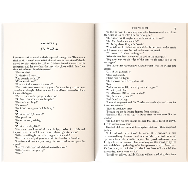 The Hound of the Baskervilles | Sherlock Holmes Mystery Classic | Unabridged & Complete (144 Pages) | Detective Fiction Novel for Readers of All Ages