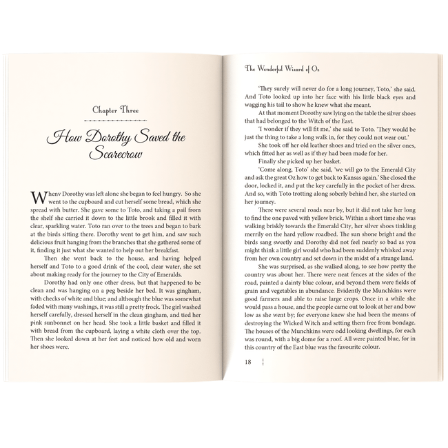 The Wonderful Wizard of Oz – Fantasy and Adventure Children’s Classic – Unabridged & Complete (128 Pages) – Fiction Novel for Readers of All Ages