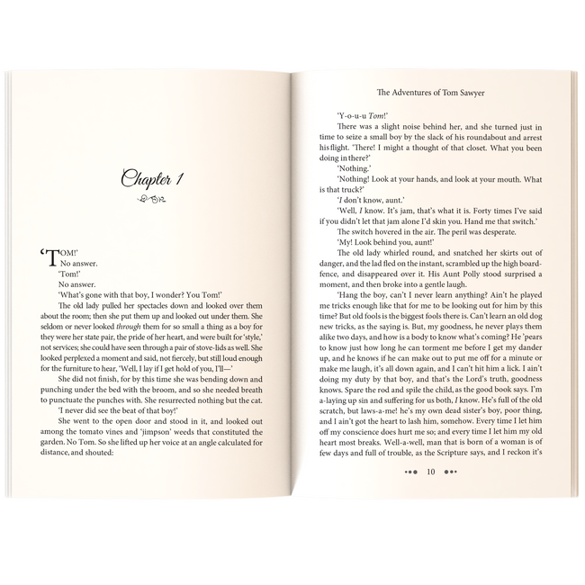 The Adventures of Tom Sawyer | Adventure Children’s Classic for Boys and Girls | Unabridged & Complete (240 Pages) | Fiction Novel for Readers of All Ages