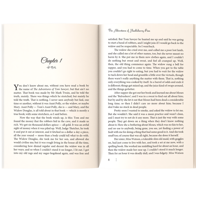 The Adventures of Huckleberry Finn | Adventure Children’s Classic for Boys and Girls | Unabridged & Complete (320 Pages) | Fiction Novel for Readers of All Ages