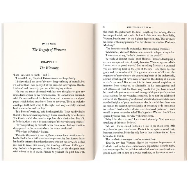 The Valley of Fear | Sherlock Holmes Classic | Mystery & Thriller Novel | Unabridged and Complete (160 Pages) | Detective Fiction for Readers of All Ages