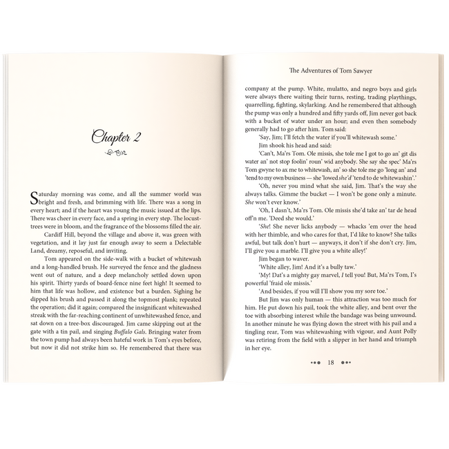 The Adventures of Tom Sawyer | Adventure Children’s Classic for Boys and Girls | Unabridged & Complete (240 Pages) | Fiction Novel for Readers of All Ages