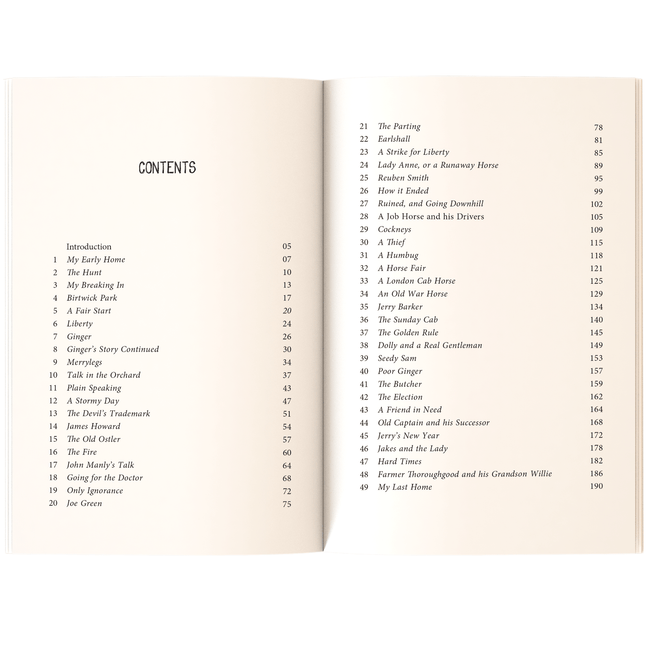 Black Beauty – Literary Classic – Unabridged & Complete (192 Pages) – Fiction Novel for Readers of All Ages