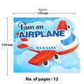 Transport Shaped Board Books I Board Books for Children Age 2+ I Set of 6 Books (12 Pages in each book) I Picture Book for Kids I Beautiful Illustrations I Set 1