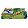 Transport Shaped Board Books I Board Books for Children Age 2+ I Set of 6 Books (12 Pages in each book) I Picture Book for Kids I Beautiful Illustrations I Set 1
