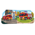 Transport Shaped Board Books I Board Books for Children Age 2+ I Set of 6 Books (12 Pages in each book) I Picture Book for Kids I Beautiful Illustrations I Set 1