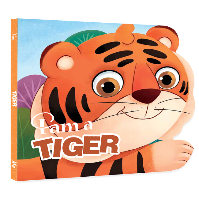 Wild Animals Shaped Board Books I Board Books for Children Age 2+ I Set of 6 Books (12 Pages in each book) I Picture Book for Kids I Beautiful Illustrations I Set 1