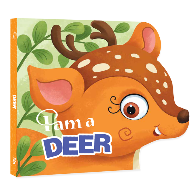 Wild Animals Shaped Board Books I Board Books for Children Age 2+ I Set of 6 Books (12 Pages in each book) I Picture Book for Kids I Beautiful Illustrations I Set 2