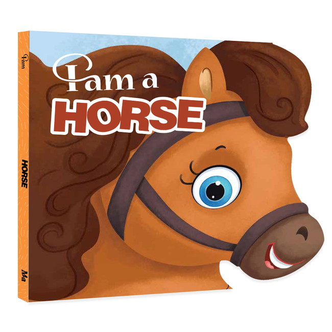 Farm & Pet Animals Shaped Board Books I Board Books for Children Age 2+ I Set of 6 Books (12 Pages in each book) I Picture Books for Kids I Beautiful Illustrations
