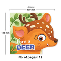Wild Animals Shaped Board Books I Board Books for Children Age 2+ I Set of 6 Books (12 Pages in each book) I Picture Book for Kids I Beautiful Illustrations I Set 2
