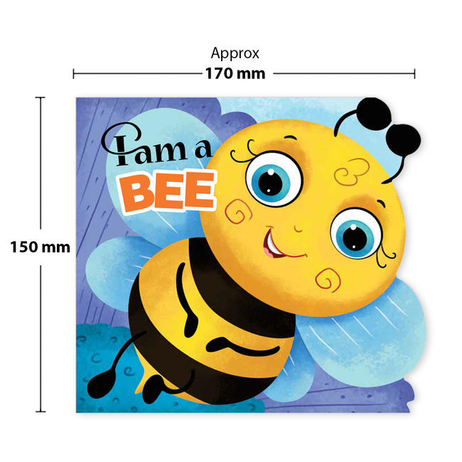Birds & Insects Shaped Board Books I Board Books for Children Age 2+ I Set of 6 Books (12 Pages in each book) I Picture Book for Kids I Beautiful Illustrations I Set 2