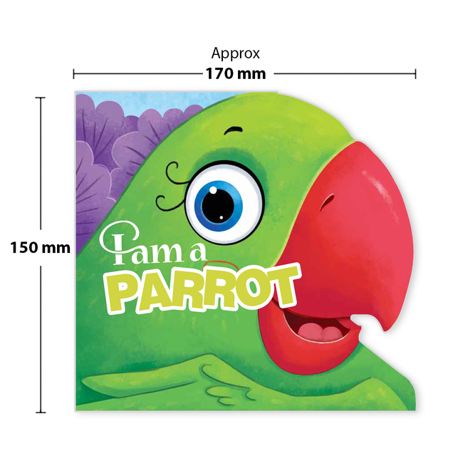 Birds & Insects Shaped Board Books I Board Books for Children Age 2+ I Set of 6 Books (12 Pages in each book) I Picture Book for Kids I Beautiful Illustrations I Set 1
