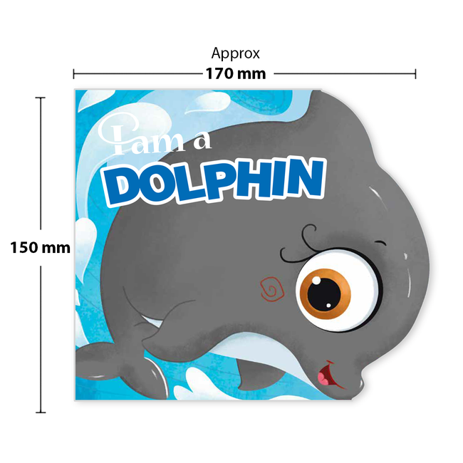 Sea Animals Shaped Board Books I Board Books for Children Age 2+ I Set of 6 Books (12 Pages in each book) I Picture Book for Kids I Beautiful Illustrations