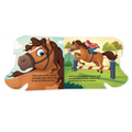 Farm & Pet Animals Shaped Board Books I Board Books for Children Age 2+ I Set of 6 Books (12 Pages in each book) I Picture Books for Kids I Beautiful Illustrations