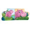 Wild Animals Shaped Board Books I Board Books for Children Age 2+ I Set of 6 Books (12 Pages in each book) I Picture Book for Kids I Beautiful Illustrations I Set 2