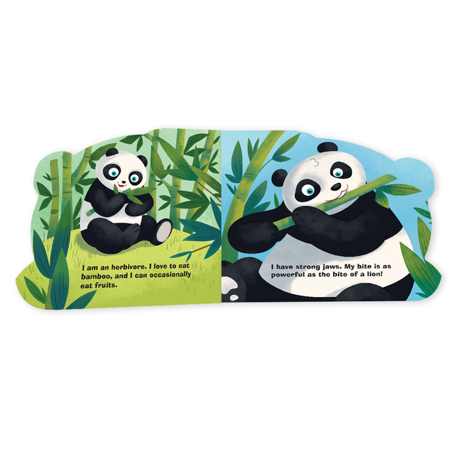 Wild Animals Shaped Board Books I Board Books for Children Age 2+ I Set of 6 Books (12 Pages in each book) I Picture Book for Kids I Beautiful Illustrations I Set 2