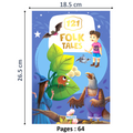 121 Folk Tales - Illustrated Story Book for kids - English short stories with Colourful Pictures - Best Bedtime children stories For younger children