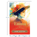 Emma by Jane Austen | Classic Literature | Unabridged & Complete (384 Pages) | Paperback Edition with Premium Cover | Fiction Novel for Readers of All Ages