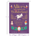 Alice’s adventures in wonderland & Through the Looking-Glass by Jane Austen | Classic Literature | Unabridged & Complete (208 Pages) | Fiction Novel for Readers of All Ages