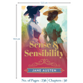 Sense and Sensibility by Jane Austen | Classic Literature | Unabridged & Complete (256 Pages) | Fiction Novel for Readers of All Ages