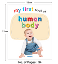 My First Book of Human Body | Early Learning Board Book for kids Ages 2+ | First Human Body Picture Book for Toddlers