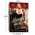 Sherlock Holmes Complete Short Stories Collection | Adventures of Sherlock Holmes, Memoirs of Sherlock Holmes, The Return of Sherlock Holmes, The Casebook of Sherlock Holmes and His Last Bow | 5-Book Box Set with Bookmarks | Gift-Ready Sturdy Box