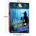 Sherlock Holmes Complete Novel Collection | The Hound of the Baskervilles, The Sign of the Four, A Study in Scarlet and The Valley of Fear | Set of 4 Sherlock Holmes Novels with Bookmarks | Gift Box of Unabridged Editions