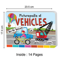 Picturepedia of Vehicles I Board Book for Kids Age 2+