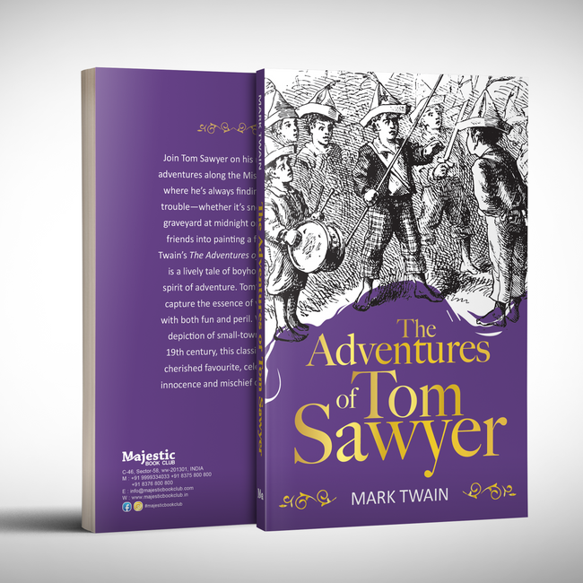 The Adventures of Tom Sawyer | Adventure Children’s Classic for Boys and Girls | Unabridged & Complete (240 Pages) | Fiction Novel for Readers of All Ages