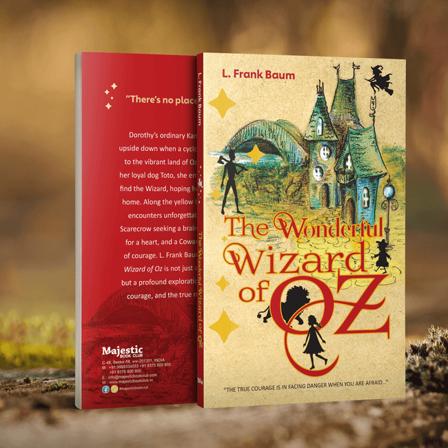 The Wonderful Wizard of Oz – Fantasy and Adventure Children’s Classic – Unabridged & Complete (128 Pages) – Fiction Novel for Readers of All Ages