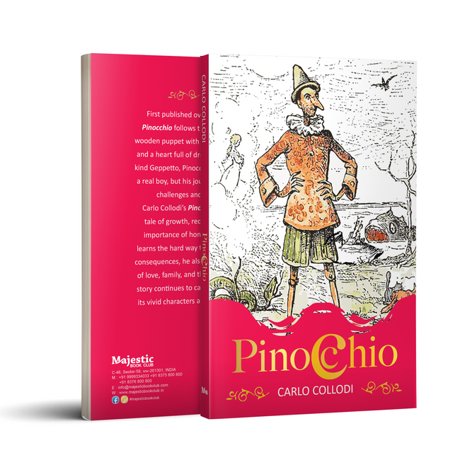 Pinocchio | Adventure Children’s Classic for Boys and Girls | Unabridged & Complete (192 Pages) | Fiction Novel for Readers of All Ages