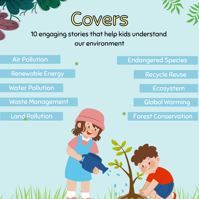 The Great Book to Go Green for Kids – A Thrilling Adventure to Save Nature – Fun Stories with Stunning Illustrations for Little Learners – Early Learning