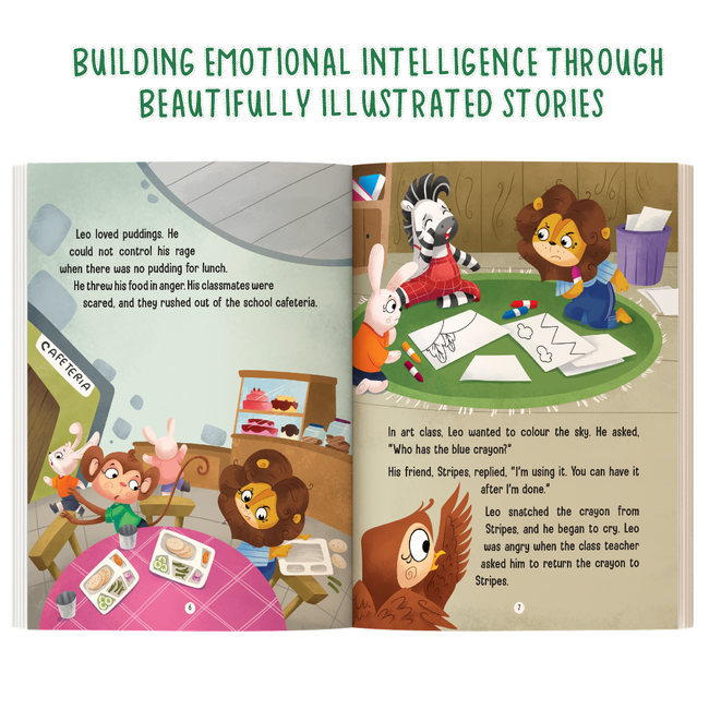 The Great Book of Emotions for Kids Ages 4+ | 10-in-1 Storybook on Feelings, Confidence, and Kindness | Illustrated Story Book | 160 Pages for Emotional Growth