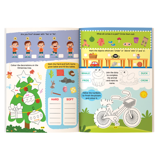 Brain Booster Activity Book for Children Age 5+| 250 Engaging Brain Booster Activities to Enhance Focus and boost Problem-Solving Skills | Fun Learning