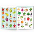 My First All-in-One Book for Kids | Hindi-English Early Learning Book with Big Fonts & Colorful Images | 48 Pages of Alphabets, Numbers, Fruits, Barahkhari, GK & More | Perfect Gift for Ages 2–6 Years