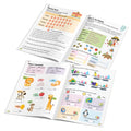 Math Magic – Fractions, Decimals & Percentages, Data Handling, Measurement | Set of 4 Maths Activity Books for Kids Ages 4+ | Fun Learning Puzzles & Practice Sheets