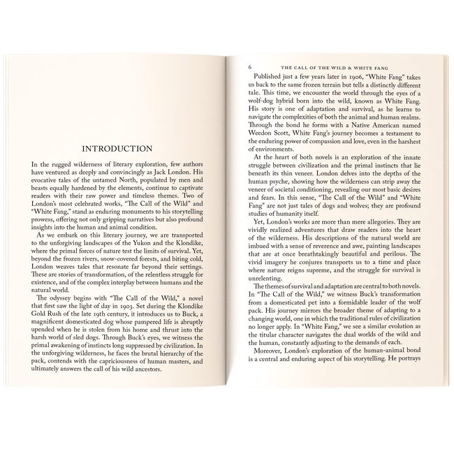 The Call of the Wild & White Fang – Adventure Classic – Unabridged & Complete (240 Pages) – Fiction Novel for Readers of All Ages