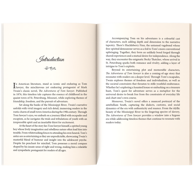 The Adventures of Tom Sawyer | Adventure Children’s Classic for Boys and Girls | Unabridged & Complete (240 Pages) | Fiction Novel for Readers of All Ages