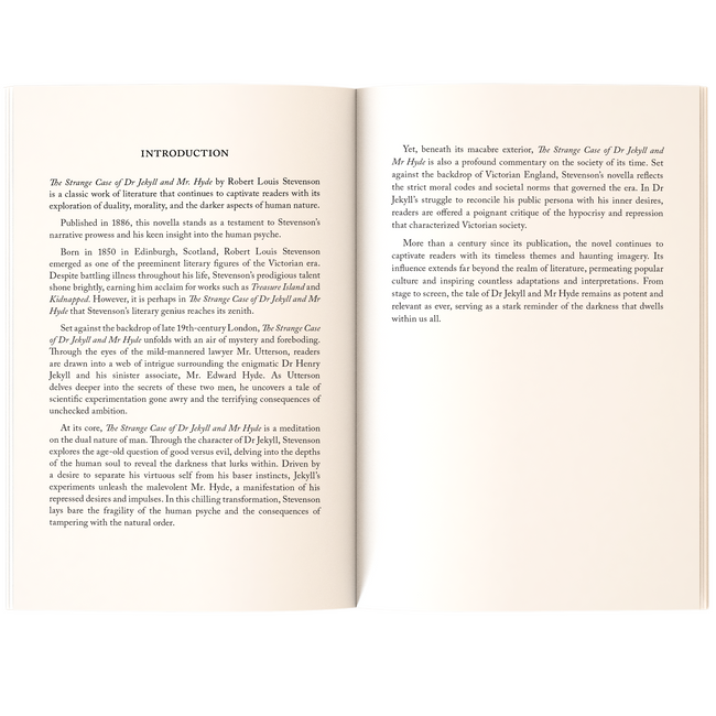 The Strange Case of Dr Jekyll and Mr Hyde | Horror & Mystery Classic | Unabridged & Complete (224 Pages) | Collection of Spine Chilling Stories | Suspense Fiction Novel for Readers of All Ages