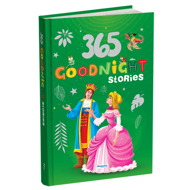 365 Goodnight Stories for Kids Age 3+ (Illustrated) | English Short Stories with Colourful Illustrations | Bedtime Story Book | Read Aloud to Infants & Toddlers