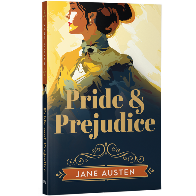 Pride and Prejudice by Jane Austen | Romantic & Youthful Classic | Unabridged & Complete (272 Pages) | Paperback Edition with Premium Cover | Must-Read Fiction Novel for Readers of All Ages Who Love Romantic Fiction