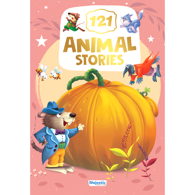 121 Animal Stories - Illustrated Story Book for kids - English short stories with Colourful Pictures - Best Bedtime children stories For younger children