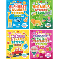 My First Sticker Books (Set of 4) - Age 3+ | Early Learning Activity Books for Kids with 400+ Stickers | Fun & Engaging Stickers Book for Preschoolers & Toddlers